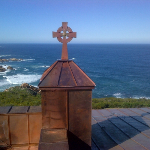 copper-roof Knysna, MÅhle